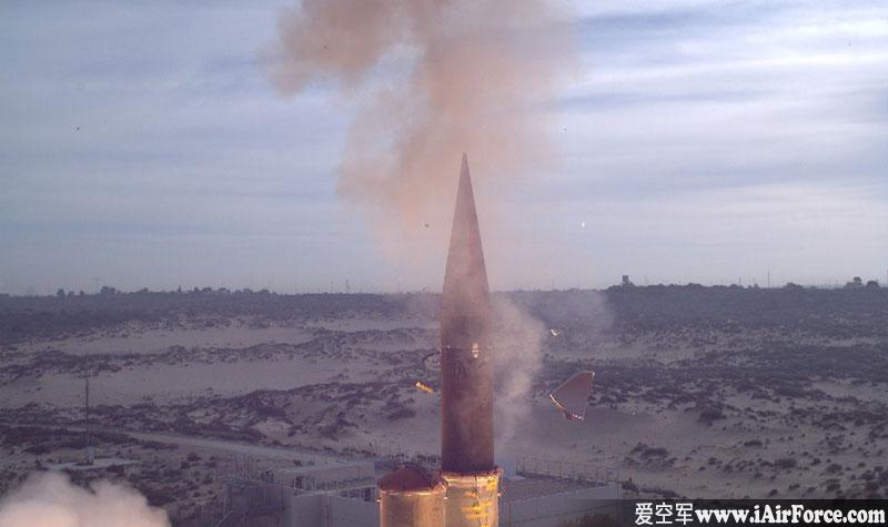 以色列 箭-3 反弹道导弹 测试