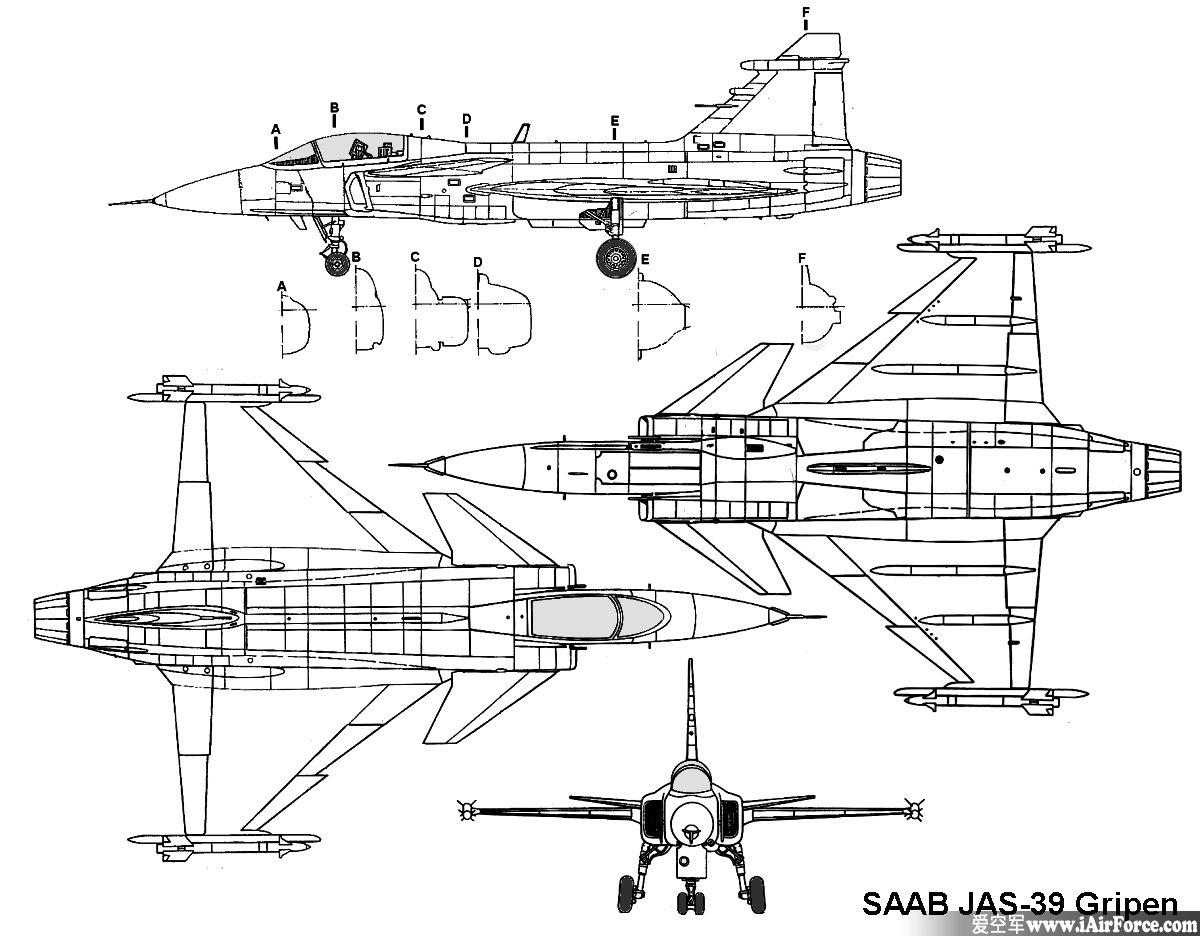 JAS-39 瑞典 战斗机